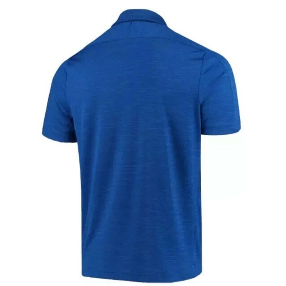 Adidas Kansas Jayhawks Polo Golf‎ Shirt Golf Polo Climalite Royal S NCAA Small
